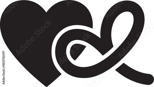 50 Love Bond Heart Icons Vector Bundle