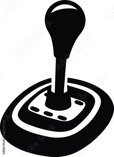 Manual vehicle gear selector for changing driving speeds and controlling movement