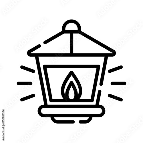 Candle light icon