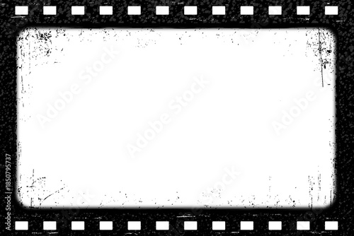 grunge film frame