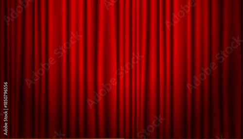 Red Curtain background