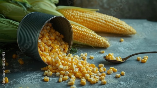 Sweet Corn Fresh  Canned Kernels.