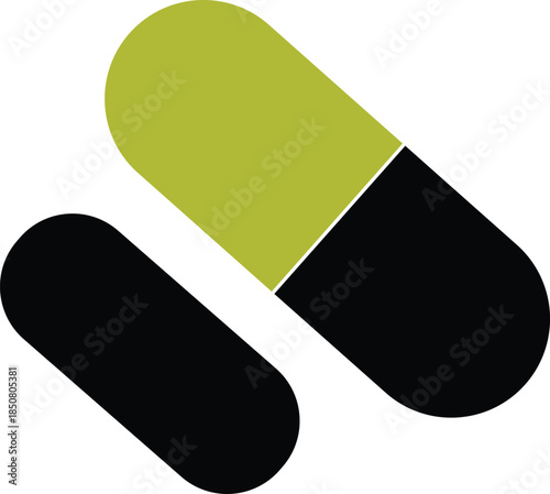 Pills Capsule Medicine Drug Healthcare Pharmacy Treatment Medical Dosage Icon