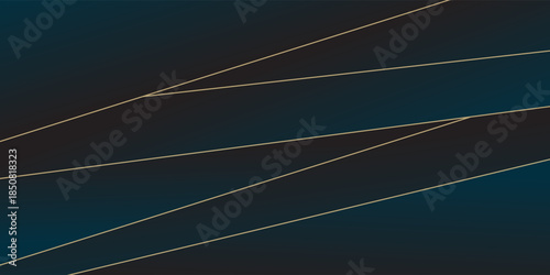 Modern abstract dark blue 3D background. Triangle lines on bright colored geometric design. Cool paper cut background vector illustration. Vector eps10