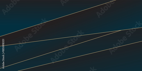 Modern abstract dark blue 3D background. Triangle lines on bright colored geometric design. Cool paper cut background vector illustration. Vector eps10