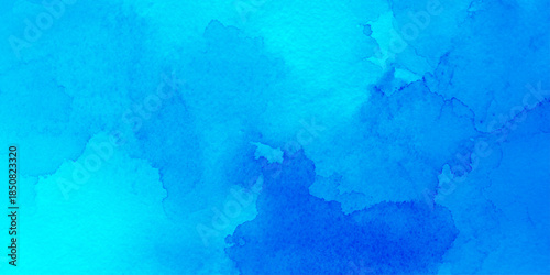 abstract blue watercolor splash stroke background, Light blue background with watercolor, Soft cloud in the sky background,  cold ice color art, contemporary artistic backdrop,