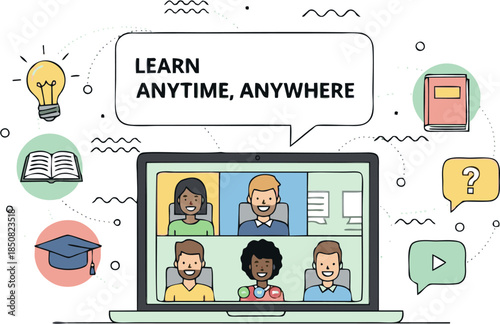 Online Learning and Education Connecting Students and Teachers Remotely for Anytime, Anywhere Knowledge Acquisition