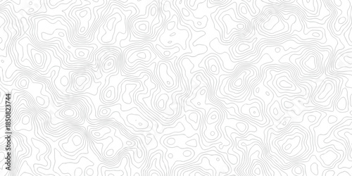 Abstract pattern with lines seamless pattern and topography map and counter map. abstract sea map area space geometric line technology topo landscape grid map texture.