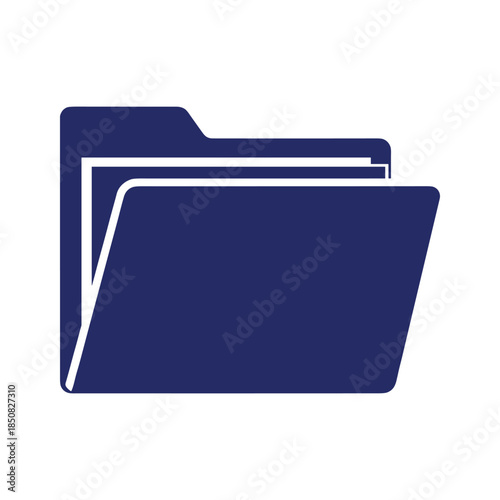 Blue Folder Icon