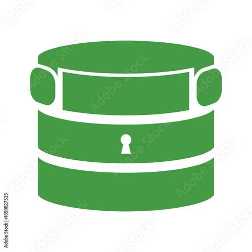 Secure database icon