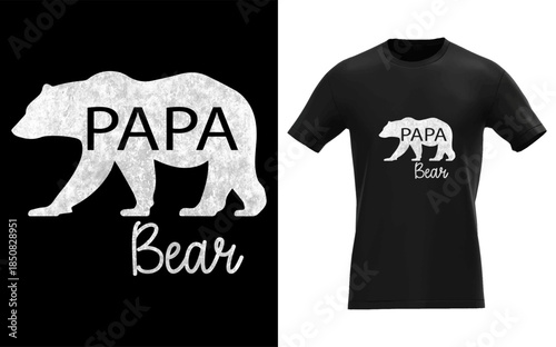 Papa Bear Great Gift For Dad, Father, Grandpa