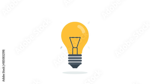 A creative light bulb idea concept, sparking innovation and inspiration
