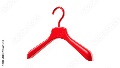Modern Red Plastic Clothes Hanger