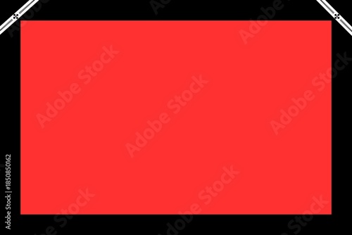 Simple Background Frame, Unique Design Background, Black and Red Color and Red Background, Amazing Background