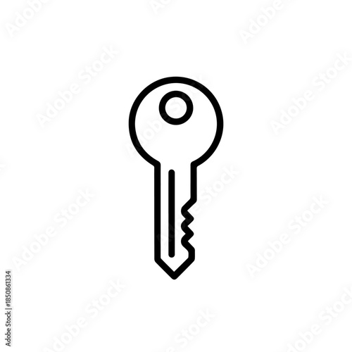 Simple key illustration