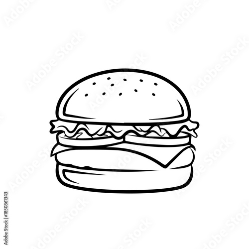 Classic hamburger