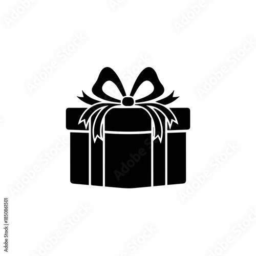 Elegant gift box with bow