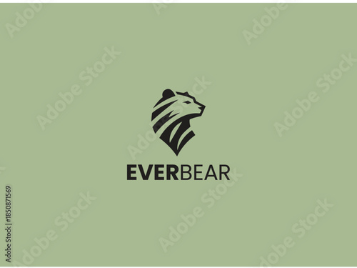 Bear Logo Design – Powerful Wild Animal Emblem with Bold Modern Style