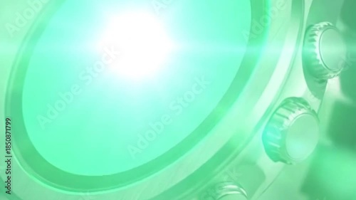 Smartwatch with Green Screen Display: Perfect for Customizable Interface and Application Mockups