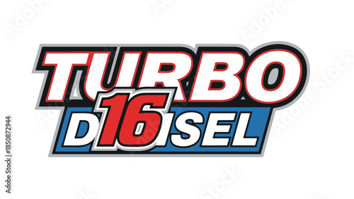 Turbo D16SEL Logo - Performance Engine Parts logotypelogoicon.