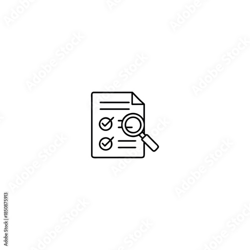 Rule-inspection-make-a-very-nice-line-art-Vector Illustration.
