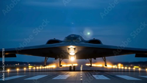 B2 BOMBER STEALTH AIRCRAFT