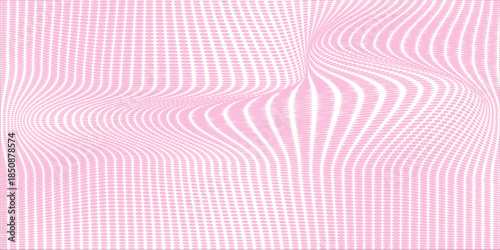 white polka dots pattern over hot pink useful as a background good effect simple art