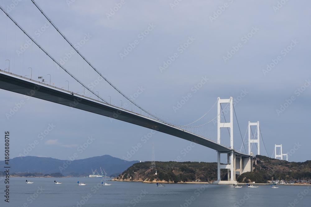 Naklejka premium 来島海峡