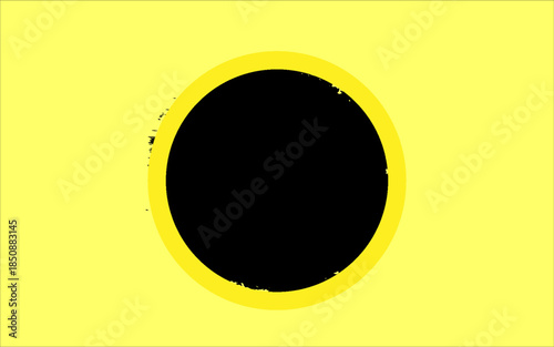 Grunge post Stamps set. Overlay texture stamps yellow banners , logos, icon, label and Badges. Distress grain surface dust and rough background concept. Place over object to create grunge effect.