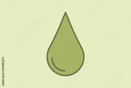 Blood Drop icon. Suitable for medical projects. Flat line icon, perfect for UI, mobile apps, websites, presentations, and infographics. Fully editable and optimized for digital and print use