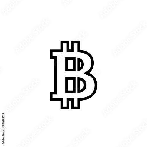 Bitcoin symbol representation