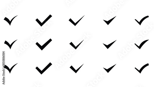 Check Mark, Yes, OK, Confirm Digital Button Design, 