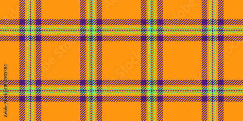 Fold vector textile background, marketing texture check tartan. Layout fabric plaid pattern seamless in bright and violet colors.