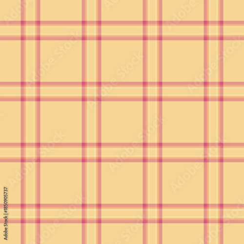 Pride check background textile, sofa texture tartan fabric. Group pattern seamless vector plaid in amber and red colors.