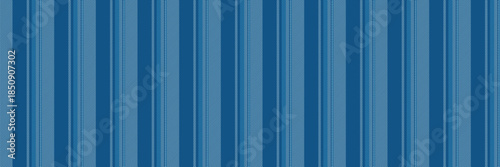 Sld-fashioned background vector fabric, internet lines vertical seamless. Bibre texture stripe textile pattern in cyan and light colors.