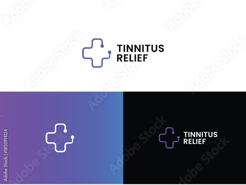 Medical Relief Logo Design – Modern Healthcare and Emergency Emblem