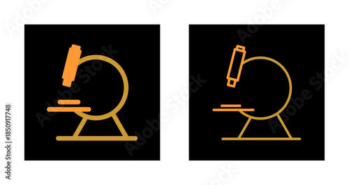 Microscope Icon Design