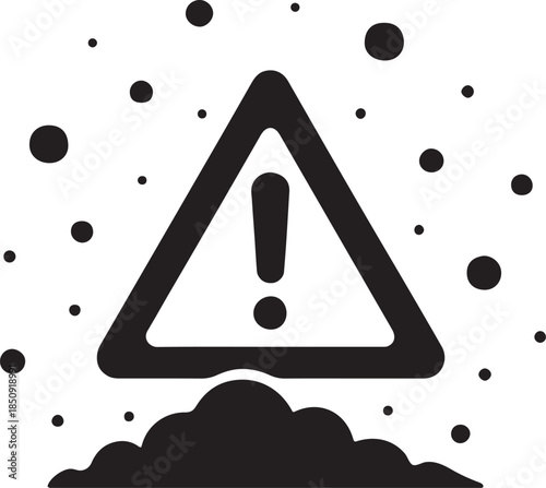 Allergy dust icon symbolizing airborne particles, allergens, and respiratory sensitivity for health awareness.