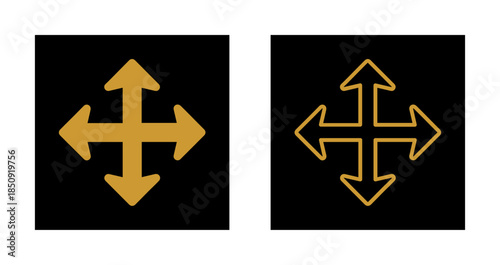 Cursor Movement Icon Design