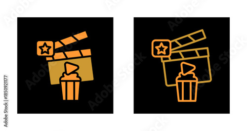 Holiday Movies Icon Design
