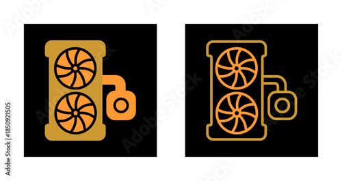 Cooling System Icon Design