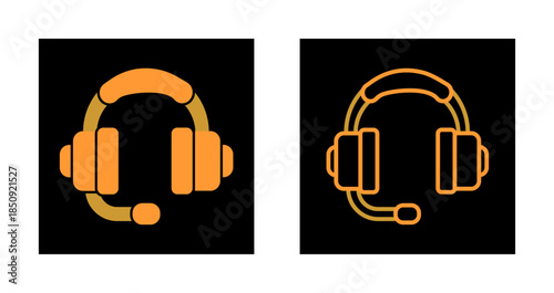 Gaming Headset Icon Design