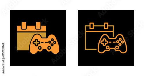 Gaming Events Icon Design