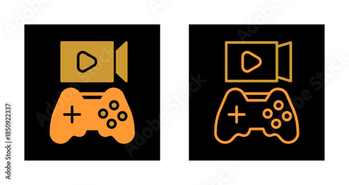Gaming Stream Icon Design