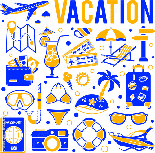 Vacation and Tourism Concept