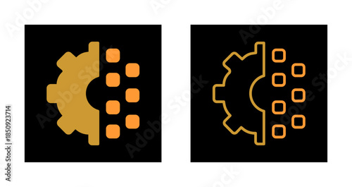 Digital Transformation Icon Design