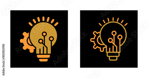 Digital Innovation Icon Design