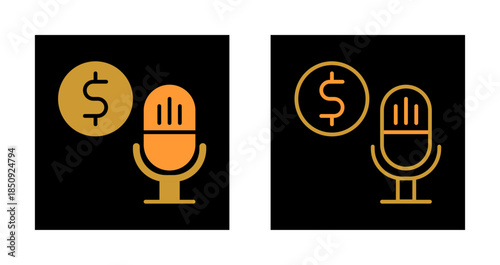 Podcast Sponsorship Icon Design