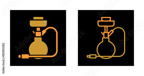 Hookah Icon Design