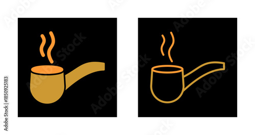 Smoke Pipe Icon Design